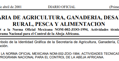 Norma oficial mexicana NOM-002-ZOO-1994